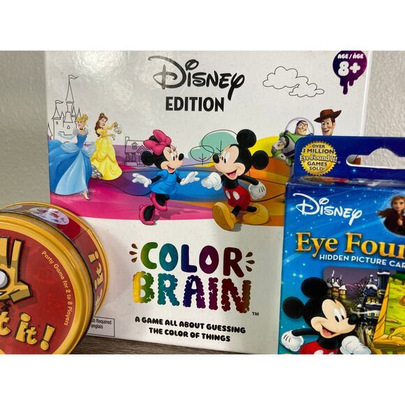 Disney Edition Color Brain Board Game Bundle for Kids & Families - Picture 5 of 10
